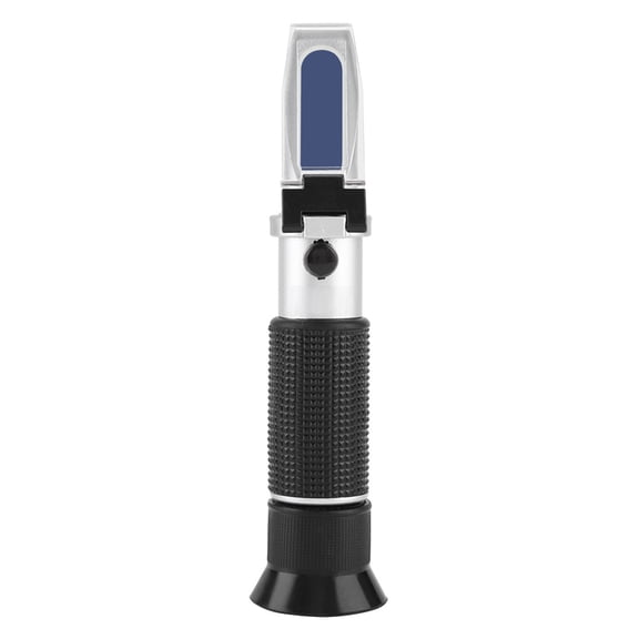 Riousery Portable Brix Refractometer 0-32% Sugar Tester for Fruit Juice Wine Beer Beverages, Precision Handheld Sugar Test Meter & Refractometric Gravity Tester