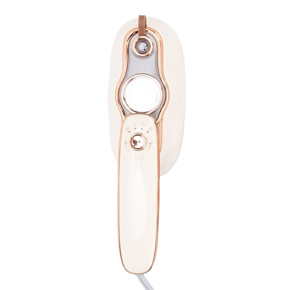 Riousery Portable Handheld Steam Iron 180 Degree Rotating Travel Machine Dry Wet Wrinkle Remover White