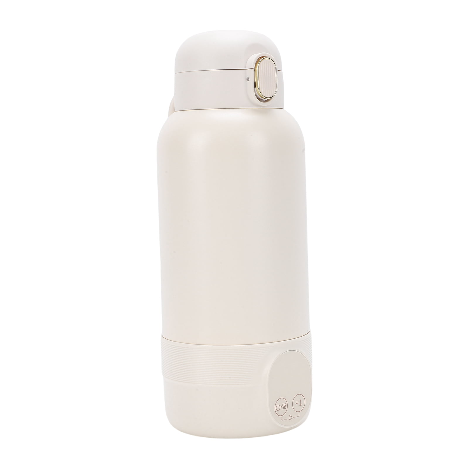 Riousery Portable Milk Warmer 50W Quick Heating 500ml / 16.9 fl oz 316 Stainless Steel Rechargeable Cordless Bottle Warmer for Travel with Constant Temperature