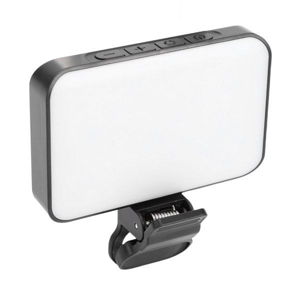 Riousery Portable Phone Fill Light (3.94 inches / 10 cm), 3 Color Temperature Dimmable LED Selfie Light for Video Conference & Live Streaming