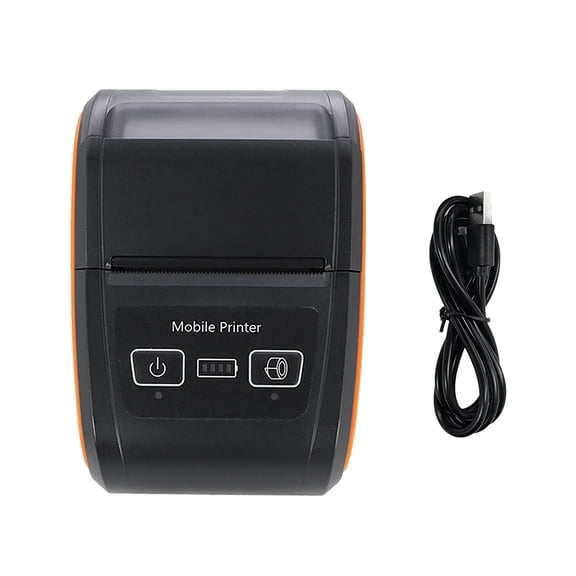Riousery Portable Receipt Printer 58mm Mini Thermal Printing Wireless BT USB Connection 203dpi Mobile Printer[cite: 1]