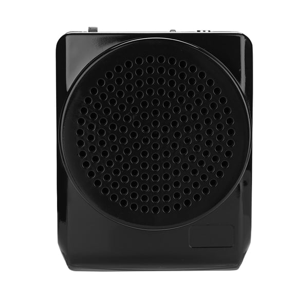 Riousery Portable Rechargeable Voice Loud Booster Amplifier Microphone Teaching Speaker w/ Waistband (110V-240V), Black - US Plug