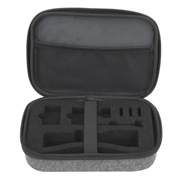 Riousery Portable Shockproof Storage Case Bag for OSMO POCKET 2 Camera Accessory Protective Handbag, Hard Shell Travel Organizer with Secure Zipper Closure, Lightweight, Black