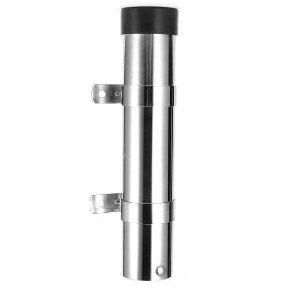 Riousery Portable Stainless Steel Fishing Rod Holder Racks Side Mount Hardware for Marine Yacht Boat Angling Accessory Tube Bracket Tackle, 10 Inches / 25.4 cm