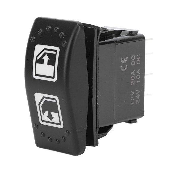Riousery Power Window Switch 705800048 Left Side Electric Window Control Switch Button Replacement for Defender HD8 HD10 UTV 2016 to 2019 Black 1 Piece