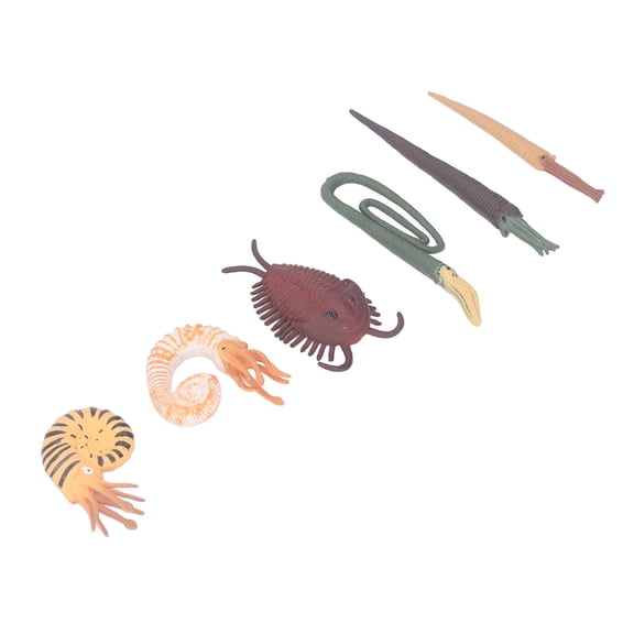 Riousery Prehistoric Sea Animal Toys Ancient Ocean Animal Figures Model Miniature Realistic Marine Decoration Collection Toys BL 1114 Action Figures Set