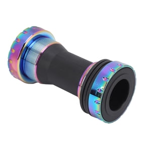 Riousery Premium Bicycle Bottom Bracket 1.37x24T Mountain Road Bike BB Shell for 68-73mm Threaded Cranksets Anodized Colorful Lightweight Aluminum Alloy Cycling Replacement Accessory (3.5 in / 90mm)
