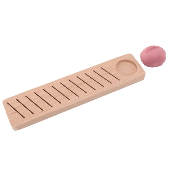 Riousery Premium Embroidery Floss Bobbin Rack 12 Positions DIY Beech Wood Floss Bobbins Inserts Holder For Sewing With Pin Holder Wooden Thread Organizer Tool Approx 10.04 Inches / 25.5 cm Household