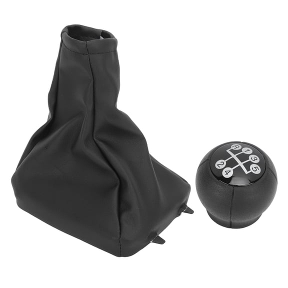 Riousery Premium Gear Shift Boots Manual Lever Ball Dustproof Cover Comfortable Hold Smooth Shifting Replacement for Auto Shifter Boot Sleeve Car Shift Knob Head Dimensions 6.69 inches / 17 cm