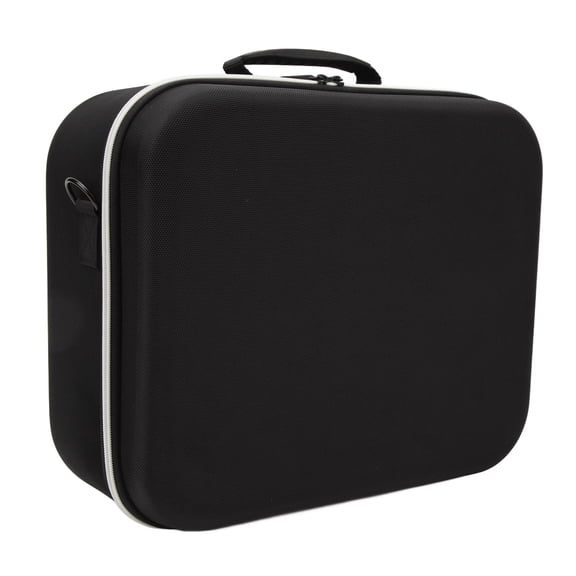 Riousery Premium Hard Carrying Case Compatible for PS VR2 Console, Waterproof EVA Zipper Protective Storage Bag with Detachable Shoulder Strap, Silicone Lens Cover and Cable Tie Organizer