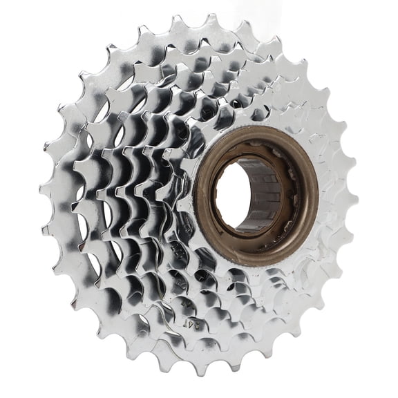 Riousery Premium High Strength Steel Mountain Bike Flywheel Rear Hub Freewheel Replacement Parts - 7 Speed / 13-28T Road & Mountain Bicycle Cassette (15.0 x 12.0 x 5.0 inches / 38.1 x 30.5 x 12.7 cm)