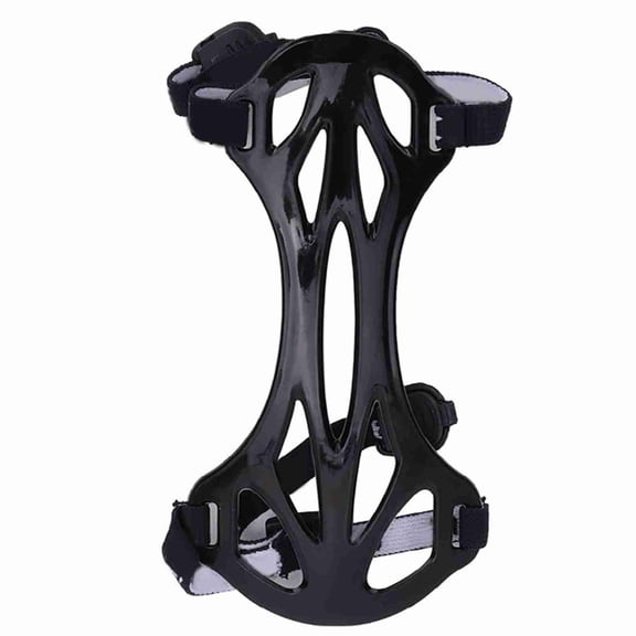 Riousery Premium Outdoor Adjustable Archery Arm Guard Protector, Carbon Nylon Breathable Bow Shooting Gear for Target Practice & Hunting, Black (5.9 x 3.1 inches / 15 x 8 cm)