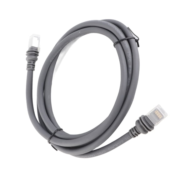 Riousery Premium Replacement Ethernet Cable for Starlink Gen3 V3 Rectangular Satellite System, IP68 Waterproof 1200Mbps Plug and Play Extension Cord 6.5 FT / 200 CM Gray