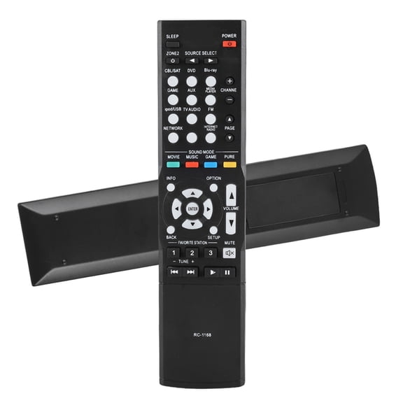 Riousery Premium Replacement Remote Control for DENON AV System AVR1613 AVR1713 1912 1911 2312 3312 Receiver, Long Range Wireless Smart Audio Amplifier Controller (8.3 inches / 21.0 cm)