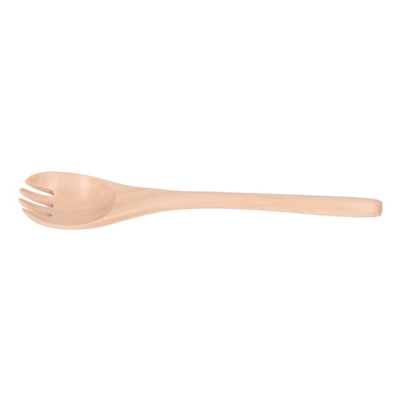 Riousery Premium Wooden Salad Fork, Eco-Friendly Long Handle Dessert Fork and Kitchen Cutlery for Fruit Salads, Home and Restaurant Tableware, 6.7 inches / 17.0 cm