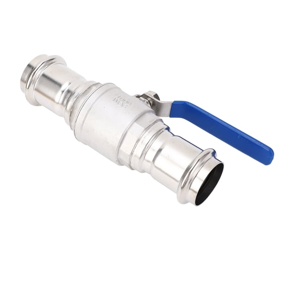 Riousery Press Ball Valve 2 Inch DN50 1000PSI WOG 304 Stainless Steel Pipe Ball Valve for Water Oil Steam