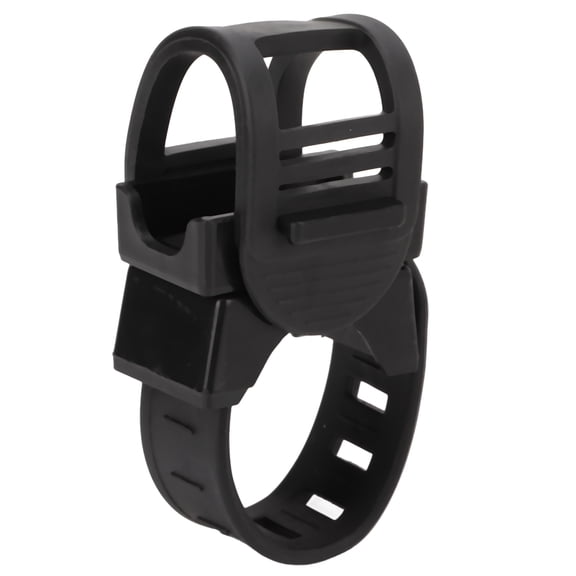 Riousery Pro Adjustable Bicycle Flashlight Mount Premium Handlebar Bike Light Clip and Cycling Equipment Accessories Bracket Holder for Night Riding, Fits 10 Inches / 25.4 CM Tubes