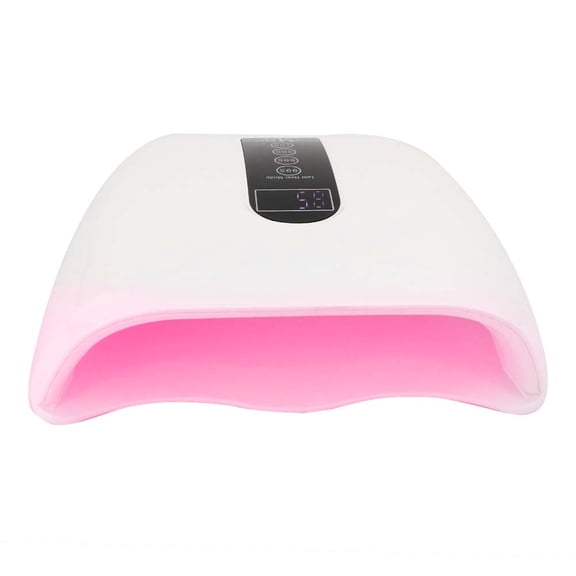 Riousery Professional 96W Painless Nail Art LED Lamp Dryer for Gel Polish, High Power Curing UV/LED Light Manicure Tool with 48 LEDs (11.02 x 7.87 x 3.94 inches / 28.0 x 20.0 x 10.0 cm)