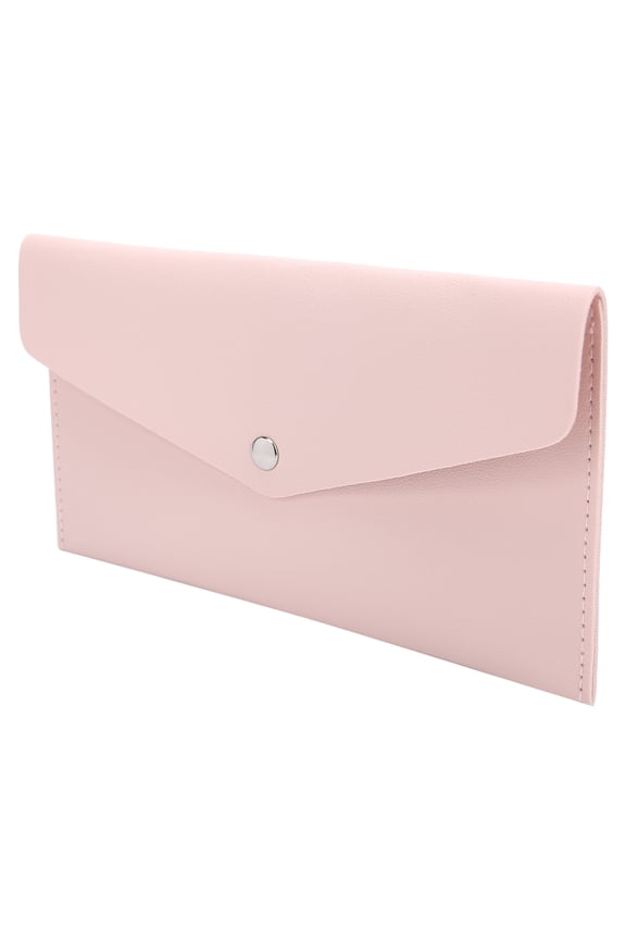 Professional Cosmetic Brush Storage Bag Travel Portable Makeup Brush Organizer Pouch Envelope Foldable Beauty Tool Case for Women Girls (Pink, 8.66 in / 22 cm)