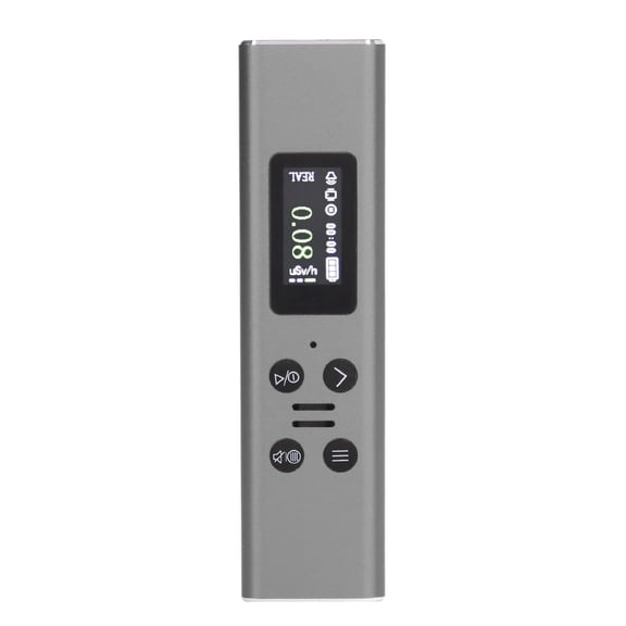 Riousery Professional Handheld Nuclear Radiation Detector High Precision Geiger Counter with TFT HD Display and 400mAh Battery for Home and Laboratory Radiation Tester, Silver (14.0x8.0x4.0 inches)