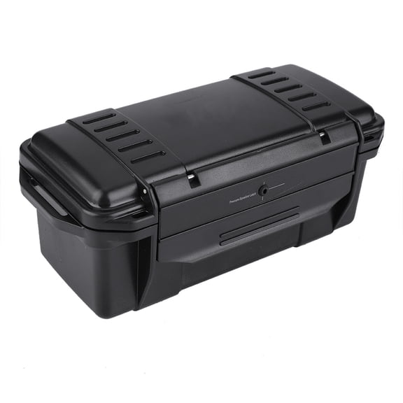 Riousery Professional Outdoor Waterproof Box Large Pressure Proof Survival Storage Case, 7.9 in / 20 cm, Black