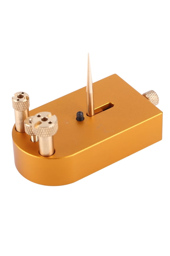Professional Watch Movement Balance Wheel Hairspring Support Stand Tool Kit, Sturdy Alloy Construction for Precision Timepiece Repairs, Includes Base and Needle, 2.6 inches / 6.7 cm