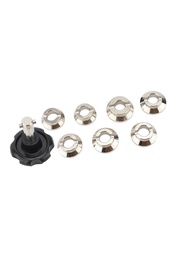 Professional Watch Press Set, Back Case Closer & Battery Replacement Tool Kit with 7 Metal Dies (30.5mm-36.5mm / 1.2-1.44 in)