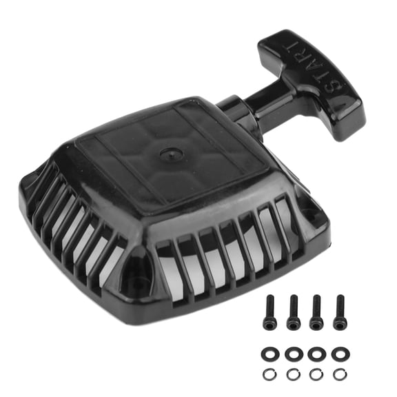 Riousery Pull Starter Gasoline Car 1:5 Engines for HSP 94050 95054 HPI BAJA REDCAT RC Car Part 12 * 9cm / 4.7 * 3.5inch