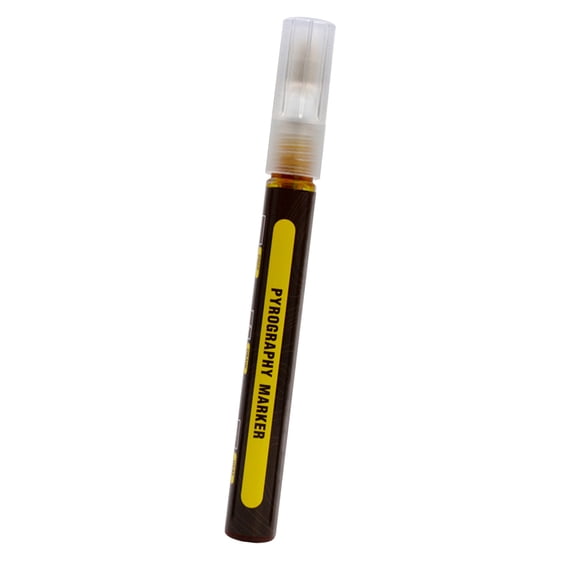 Riousery Pyrography Marker Chemical Wood Burning Marker Pen Safe Tool for DIY Projects Wood Painting (5.51 inches / 14 cm)