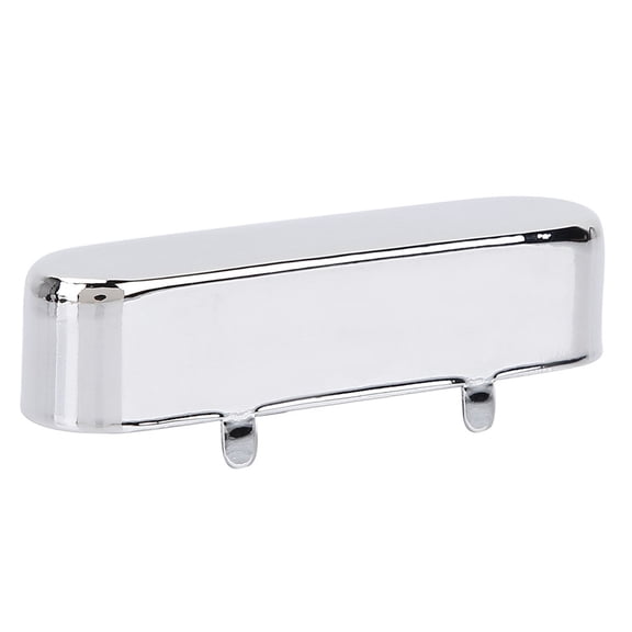 Riousery Quality Metal Electric Guitar Humbucker Pickup Cover Replacement Part Silver 2.56 Inches Smooth Surface Anti-Rust Sturdy Lightweight Easy Installation Accessory