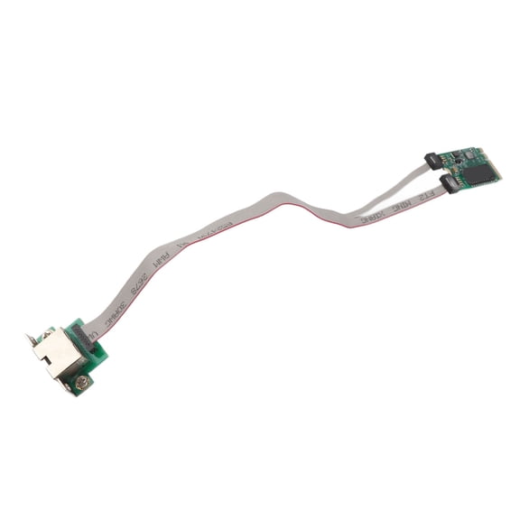 Riousery RTL8111 Gigabit M.2 Ethernet Network Card Single Port RJ45 Adapter for Desktop PC. Multi Gigabit 1G and 100M Network Mode Component with PCB Board, Fast Transmission Media Speed