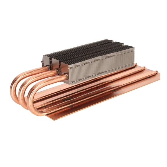 Riousery RTX 3090 3080 3060 Computer Graphics Card Backplane Pure Copper Heat Sink Auxiliary Radiator Cooler with Fan