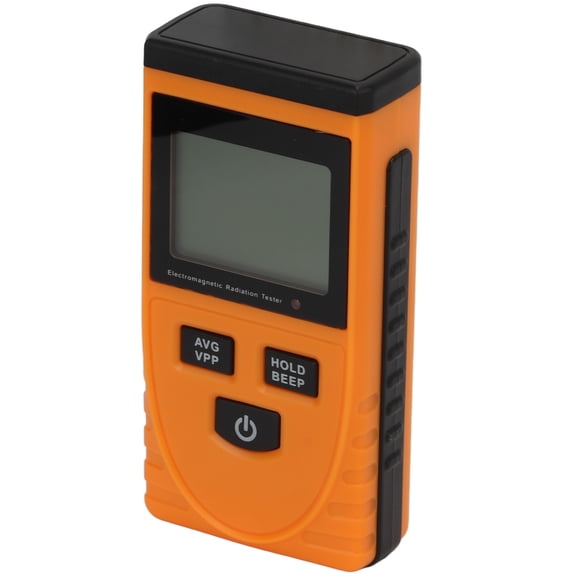 Riousery Radiation Detector Accurate Alarm Function LCD Display Handheld Electromagnetic EMF Meter for Phone TV Computer Home Inspections (4.9 inches / 12.5 cm)