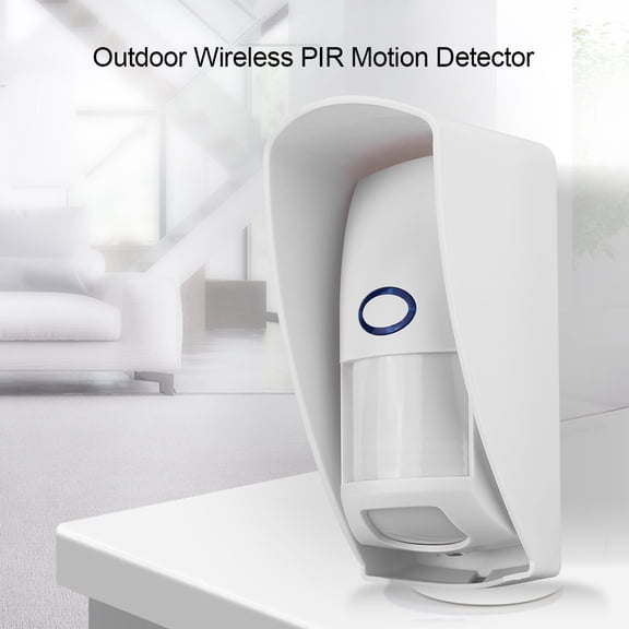 Riousery Rainproof Outdoor Wireless PIR Infrared Motion Detector For Home Alarm Security System