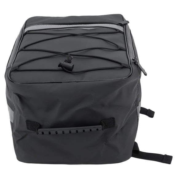 Riousery Rear Bike Rack Bag 15L Waterproof Electric Bicycle Saddle Pannier Trunk Carrier for Outdoor Cycling Black