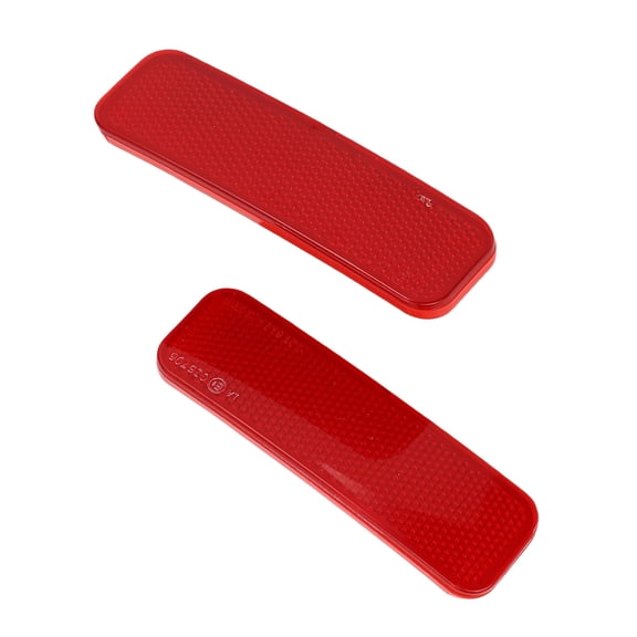 Riousery Rear Bumper Reflector 1778456 Replacement for Ford Transit Connect Tourneo Custom Courier Enhanced Safety Weather Proof Red Marker Trim Component Accessories 4.72 inches / 12 cm
