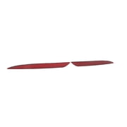 Riousery Rear Bumper Reflector Pair Red 1495817 00 C 1495818 00 C Replacement for Tesla Model Y 2020 to 2023 10.63 inches / 27 cm