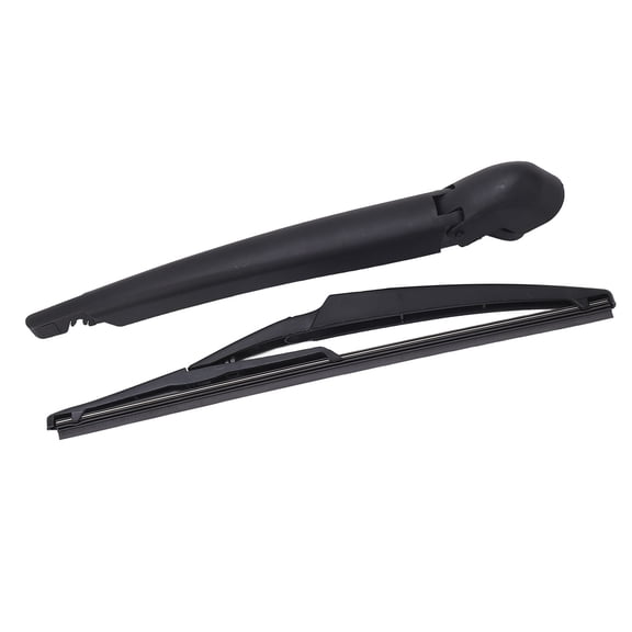 Riousery Rear Wiper Arm with Blade Efficient Maintain Clear Vision Rubber Replacement for FIAT 500 2007 to 2023 Automotive Exterior Accessory Weather Resistant (12 inches / 30.5 cm)
