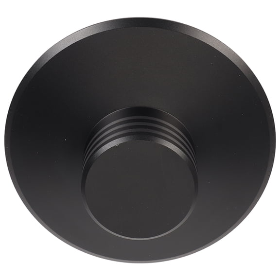 Riousery Record Weight Stabilizer Aluminum Alloy Vinyl Turntable Vibration Reducer Disc Clamp for LP Players Enhances Sound Quality and Reduces Vibration 3.0 Inches / 76 mm Black