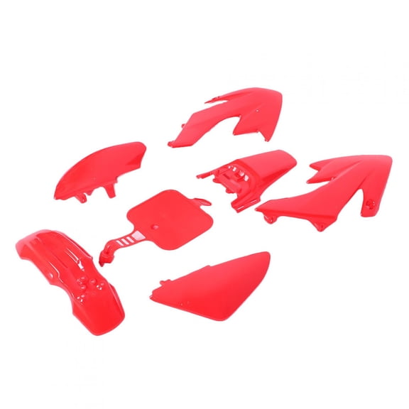 Riousery Red Front Rear Fender Fairing Kit Mudguard for Honda XR50 CRF50 SDG SSR 107 125