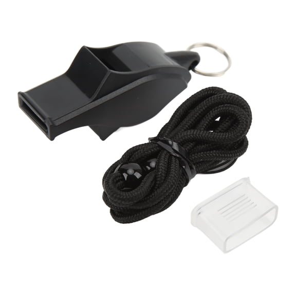 Riousery Referee Whistle Resounding Portable Basketball Football Game Whistle with Lanyard Mouthguard for Competitions and Sports Outdoor Training Essential
