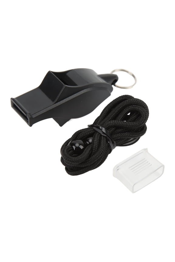 Referee Whistle Resounding Portable Basketball Football Game Whistle with Lanyard Mouthguard for Competitions and Sports Outdoor Training Essential
