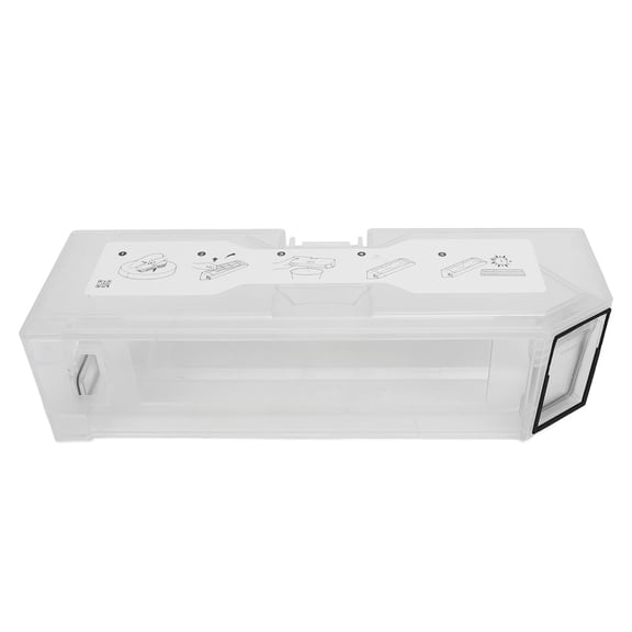 Riousery Replacement Dust Bin Box for Roborock P10 Vacuum Cleaner ABS Plastic High Toughness Precise Fit Dustbin Accessories