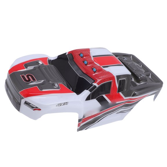 Riousery Replacement RC Car Shell Cover Deformation Proof Lightweight Sporty Look Remote Control Car Spare Parts Body Shell Red For 1:18 Scale RC Vehicles And Toy Cars Models Accessories