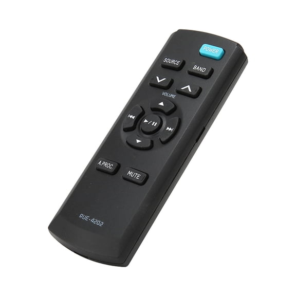 Riousery Replacement Remote Control RUE 4202 for Alpine Audio System CDE 124SXM CDE 175BT UTE 73BT CDE 143BT, 4.72 inches / 12 cm
