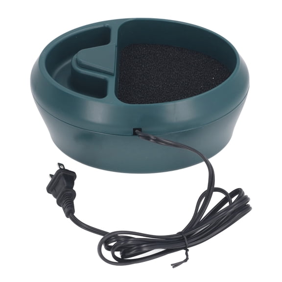 Riousery Reptile Water Fountain Automatic Circulation Waterfall Spout Lizard Water Dispenser with Food Trough for Bearded Dragon Chameleon Small Amphibians, 18x12x10 inches / 45.7x30.5x25.4 cm