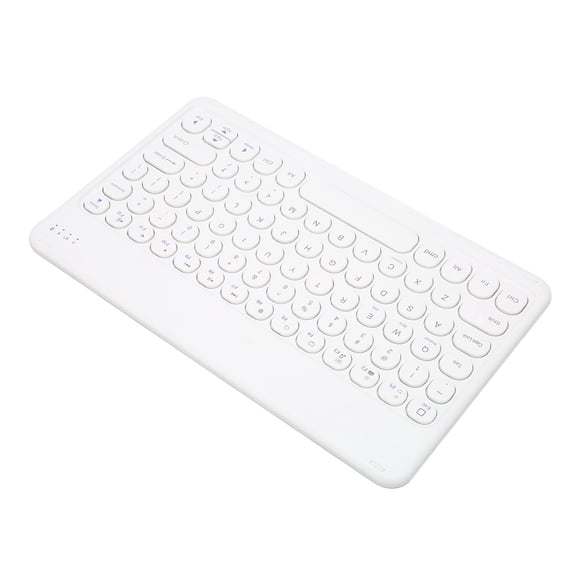 Riousery Retro Keyboard Round Keycap Ultra Slim Good Rebound Type C Mini Wireless Keyboard[cite: 1]