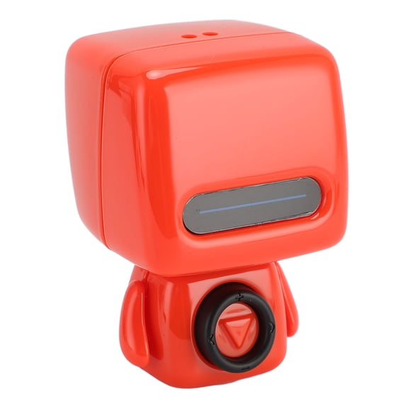 Riousery Robot Bluetooth Speaker Portable Wireless Subwoofer, Cute Mini Audio Player with Built-in 900mAh Battery, Hands-Free Calling and Wireless Photo Support for Home and Travel, Red
