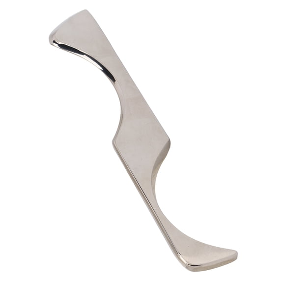 Riousery S Shape Stainless Steel Gua Sha Massage Tool, Ergonomic Muscle Scraper for Neck, Shoulders, Back, and Arms, IASTM Myofascial Release Therapy Promotes Blood Circulation (8.66 inches / 22 cm)