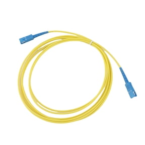 Riousery SC-SC Optical Fiber Jumper Connector Single Mode 9.84 ft / 3 m High-Speed Reliable Data Transmission Cable Environmentally Friendly PVC Material Yellow Ceramic Ferrule Plug[cite: 1]